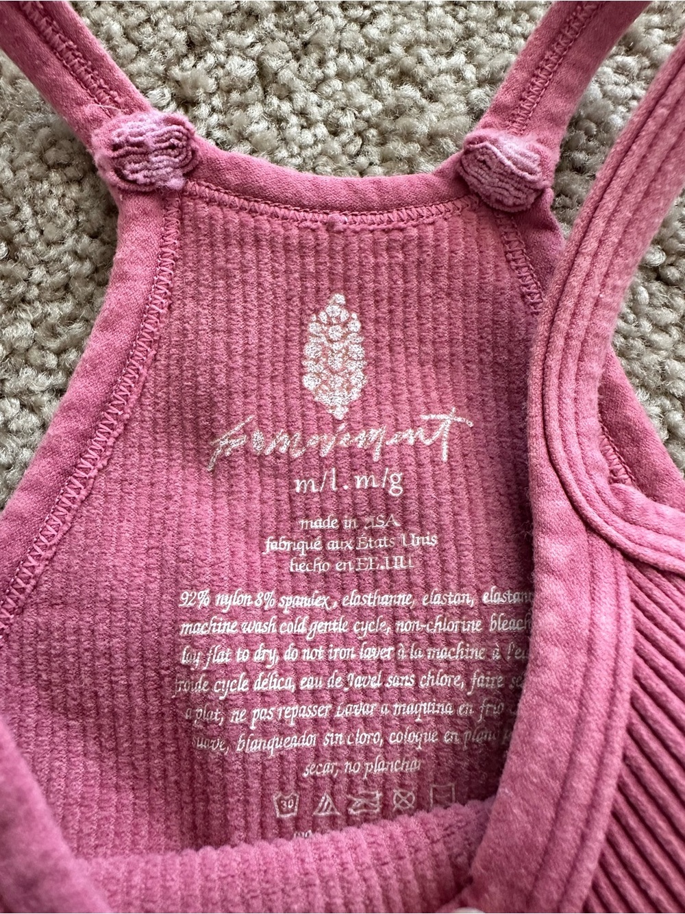 Free People Happiness Runs Crop Tank - Picture 2 of 3